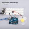 imageELEGOO 2PCS 830 Point ampamp 2PCS 400 Point Breadboard Kit Solderless Breadboards for Arduino Bread Boards Electronics for Circuits Projects Prototype Board