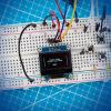 imageELEGOO 3PCS 096 Inch OLED Display Screen Module Compact SelfLuminous SSD1306 I2C Display Mini Screens for Arduino Projects