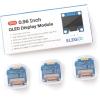 imageELEGOO 3PCS 096 Inch OLED Display Screen Module Compact SelfLuminous SSD1306 I2C Display Mini Screens for Arduino Projects