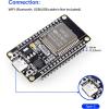 imageELEGOO 3PCS ESP32 Development Board USBC 24GHz Dual Mode WiFiBluetooth Dual Core Microcontroller for Arduino IDE Support APSTAAPSTA CP2102 Chip