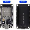imageELEGOO 3PCS ESP32 Development Board USBC 24GHz Dual Mode WiFiBluetooth Dual Core Microcontroller for Arduino IDE Support APSTAAPSTA CP2102 Chip
