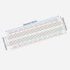 imageELEGOO 3pcs Breadboard 830 Point Solderless Prototype PCB Board Kit for Arduino Proto Shield Distribution Connecting Blocks