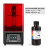 imageELEGOO ABSLike 3D Printer Resin LCD UVCuring Resin 405nm Standard Photopolymer Resin for Mars Saturn Jupiter MSLA DLP LCD 3D Printing Mint Green 1000gWhite