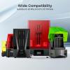 imageELEGOO ABSLike PlantBased 3D Printer Resin with Low Odor and High Precision 405nm UV Curing Resin for Mars Saturn Jupiter MSLA DLP LCD 3D Printing  Grey 2000gWhite