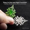 imageELEGOO ABSLike PlantBased 3D Printer Resin with Low Odor and High Precision 405nm UV Resin and Quick Curing for Mars Saturn Jupiter MSLA DLP LCD 3D Printing  Clear Green 1000gGrey