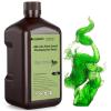 imageELEGOO ABSLike PlantBased 3D Printer Resin with Low Odor and High Precision 405nm UV Resin and Quick Curing for Mars Saturn Jupiter MSLA DLP LCD 3D Printing  Clear Green 1000gClear Green