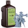imageELEGOO ABSLike PlantBased 3D Printer Resin with Low Odor and High Precision 405nm UV Resin and Quick Curing for Mars Saturn Jupiter MSLA DLP LCD 3D Printing  Clear Green 1000gGrey