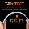 imageELEGOO ABSLike Resin 30 Upgraded 3D Printer Photopolymer Resin Higher HeatResistance Fast Curing High Precision NonBrittle Black 2000gClear Red