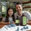 imageELEGOO Standard PlantBased 3D Printer Resin with Low Odor and High Precision 405nm UV Curing Resin for Mars Saturn Jupiter MSLA DLP LCD 3D Printing  White 2000gGrey