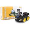 imageELEGOO UNO R3 Smart Robot Car Kit V4 for Arduino Robotics for Kids Ages 812 1216 STEM Science Kits Coding Gifts for 8 9 10 11 12 13 14 15 16 Year Old Boys Girls Teens Cool Engineering Building Toys
