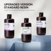 imageELEGOO Upgraded Standard Resin 20 Resin for 3D Printer with High Precision Low Odor Higher Toughness 405nm UV Curing Photopolymer Resin for Mars Saturn MSLA DLP LCD 3D Printing Orchid 1000gBlack 20