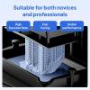 imageELEGOO Upgraded Standard Resin 20 Resin for 3D Printer with High Precision Low Odor Higher Toughness 405nm UV Curing Photopolymer Resin for Mars Saturn MSLA DLP LCD 3D Printing Orchid 1000gGrey
