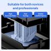 imageELEGOO Upgraded Standard Resin 20 Resin for 3D Printer with High Precision Low Odor Higher Toughness 405nm UV Curing Photopolymer Resin for Mars Saturn MSLA DLP LCD 3D Printing Orchid 1000g8K Red Clay