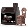 imageELEGOO Upgraded Standard Resin 20 Resin for 3D Printer with High Precision Low Odor Higher Toughness 405nm UV Curing Photopolymer Resin for Mars Saturn MSLA DLP LCD 3D Printing Orchid 1000g8K Red Clay