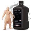 imageELEGOO Water Washable 3D Printer Resin 20 405nm UVCuring 3D Resin with Lower Viscosity Higher Toughness Compatible with Saturn Mars Jupiter MSLA DLP LCD 3D Printers Beige 2000gBeige
