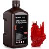 imageELEGOO Water Washable 3D Printer Resin LCD UVCuring Resin 405nm Standard Photopolymer Resin for Mars Saturn Jupiter MSLA DLP LCD 3D Printing3000Gram Ceramic GreyClear Red