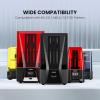 imageELEGOO Water Washable 3D Printer Resin LCD UVCuring Resin 405nm Standard Photopolymer Resin for Mars Saturn Jupiter MSLA DLP LCD 3D Printing3000Gram Ceramic GreySpace Grey