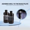 imageELEGOO Water Washable 3D Printer Resin LCD UVCuring Resin 405nm Standard Photopolymer Resin for Mars Saturn Jupiter MSLA DLP LCD 3D Printing3000Gram Ceramic GreyBlack