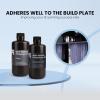 imageELEGOO Water Washable 3D Printer Resin LCD UVCuring Resin 405nm Standard Photopolymer Resin for Mars Saturn Jupiter MSLA DLP LCD 3D Printing3000Gram Ceramic GreyBlack