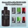 imageELEGOO Water Washable 3D Printer Resin Rapid Precise Printing Resin 405nm Curing Resin for LCD 3D Printer Grey 1000g8K Vanilla