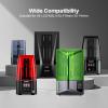 imageELEGOO Water Washable ABSLike 3D Printer Resin High Durability and Toughness Low Odor Wide Compatibility for Mars Saturn Jupiter MSLA DLP LCD 3D Printing Yellow 1000gClear Green