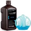 imageELEGOO Water Washable ABSLike 3D Printer Resin High Durability and Toughness Low Odor Wide Compatibility for Mars Saturn Jupiter MSLA DLP LCD 3D Printing Yellow 1000gClear Blue