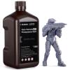 imageELEGOO Water Washable ABSLike 3D Printer Resin High Durability and Toughness Low Odor Wide Compatibility for Mars Saturn Jupiter MSLA DLP LCD 3D Printing Yellow 1000gCeramic Grey