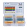 imageELEGOO 17 Values 1 Resistor Kit Assortment 0 Ohm1M Ohm Pack of 525 RoHS Compliant for Electronic Projects