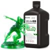 imageELEGOO ABSLike Resin 30 Resin for 3D Printer with Higher HeatResistance Low Viscosity High Precision Fast Curing and High Toughness Compatibale for LCDDLPMSLA 3D Printers Black 1000gClear Green