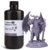 imageELEGOO Upgraded 8K Standard Photopolymer 3D Printer Resin 405nm UVCuring Resin Best for 8K12K14K Saturn MSLA DLP LCD 3D Printing Space Grey 1000GSlate Blue