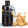 imageELEGOO Water Washable 3D Printer Resin 20 Fast Curing Photopolymer Resin for Mars Saturn Jupiter MSLA DLP LCD 3D Printing 385405nm UV Curing 3D Printing Liquid Ceramic Grey 1000gYellow