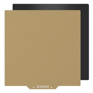 imageELEGOO 235x235mm PEI Sheet Magnetic Build Plate PEI Spring Steel Flexible Platform with Adhesive Bed for Neptune 3 Pro 3D Printer