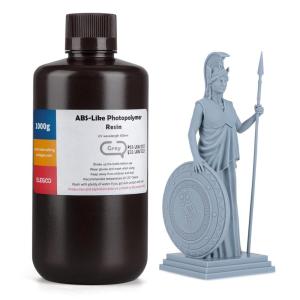 imageELEGOO ABSLike 3D Printer Resin LCD UVCuring Resin 405nm Standard Photopolymer Resin for Mars Saturn Jupiter MSLA DLP LCD 3D Printing Mint Green 1000gGrey