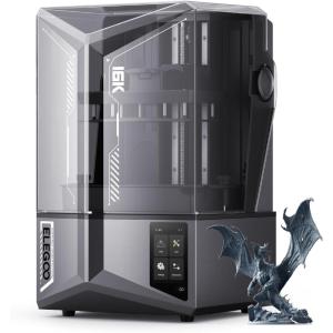 imageELEGOO Saturn 3 MSLA 12K 3D Printer Desktop Resin 3D Printer with 10Inch Monochrome LCD Voxeldance Tango Slicer Large Printing Size of 862x484x984 inchesSaturn 4 Ultra 16K
