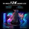 imageELEGOO 10Inch 12K Monochrome LCD with 11520x5120 Resolution and 9H Tempered Glass Protection Compatible with ELEGOO Saturn 3Saturn 3 Ultra Resin 3D PrinterSaturn 33 Ultra LCD