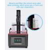 imageELEGOO 2PCS Mini Air Purifier with Activated Carbon Filter and Universal Adaptor for LCDDLPMSLA Resin 3D PrinterRechargeable
