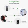 imageELEGOO 3D Paint Kit Multifunctional 3D Printing Models Painting Kit AllinOne Miniatures Coloring Kit for 3D Printing Enthusiasts