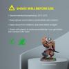 imageELEGOO Water Washable 3D Printer Resin LCD UVCuring Resin 405nm Standard Photopolymer Resin for Mars Saturn Jupiter MSLA DLP LCD 3D Printing 1000Gram BeigeCeramic Grey