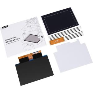 imageELEGOO 66 Inches 4K Monochrome LCD for Mars 3 Pro LCD Resin 3D Printer with an HD Resolution of 4098 x 2560 and Replaceable AntiScratch Tempered GlassMars 3 LCD