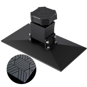 imageELEGOO Build Plate for Saturn 3 Ultra LCD 3D Printer Replacement Build Platform with 4Point Leveling and LaserCarved Surface Compatible with Saturn 3 Ultra 225  129mmSaturn 3 Ultra Build Plate