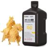 imageELEGOO ABSLike 30 3D Printer Resin Upgraded ABSLike Resin with High Precision Toughness Lower Shrinkage and Viscosity 405nm Fast UVCuring 3D Resin for MSLALCDDLP 3D Printer Beige 1000gYellow