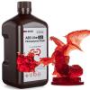 imageELEGOO ABSLike 3D Printer Resin 30 405nm UV Curing Photopolymer Resina for Mars Saturn Jupiter MSLA DLP LCD Impresora with High Strength and Toughness Low Viscosity Translucent 1000gClear Red