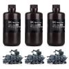 imageELEGOO ABSLike 3D Printer Resin 30 405nm UV Curing Photopolymer Resina for Mars Saturn Jupiter MSLA DLP LCD Impresora with High Strength and Toughness Low Viscosity Translucent 1000gSpace Grey