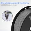 imageELEGOO PLA 3D Printer Filament 175mm Bundle 4KG Dimensional Accuracy  002mm 4 Pack 1kg Cardboard Spool22lbs Fits for Most FDM 3D Printers Black White Dark Blue Red8250g BlackWhiteRedDark BlueGrayYellowOrangeNeon Green