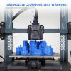 imageELEGOO PLA 3D Printer Filament 175mm Bundle 4KG Dimensional Accuracy  002mm 4 Pack 1kg Cardboard Spool22lbs Fits for Most FDM 3D Printers Black White Dark Blue Red1kg Yellow