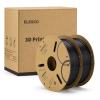 imageELEGOO PLA 3D Printer Filament 175mm Bundle 4KG Dimensional Accuracy  002mm 4 Pack 1kg Cardboard Spool22lbs Fits for Most FDM 3D Printers Black White Dark Blue Red21kg Black