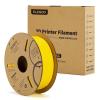 imageELEGOO PLA 3D Printer Filament 175mm Bundle 4KG Dimensional Accuracy  002mm 4 Pack 1kg Cardboard Spool22lbs Fits for Most FDM 3D Printers Black White Dark Blue Red1kg Yellow