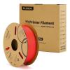 imageELEGOO PLA 3D Printer Filament 175mm Bundle 4KG Dimensional Accuracy  002mm 4 Pack 1kg Cardboard Spool22lbs Fits for Most FDM 3D Printers Black White Dark Blue Red1kg Red