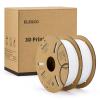 imageELEGOO PLA 3D Printer Filament 175mm Bundle 4KG Dimensional Accuracy  002mm 4 Pack 1kg Cardboard Spool22lbs Fits for Most FDM 3D Printers Black White Dark Blue Red21kg White