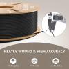 imageELEGOO Rapid PETG Filament 175mm Blue ampamp Red 2KG High Speed 600mms 3D Printer Filament Dimensional Accuracy  002 mm 1kg Cardboard Spool22lbs Fits for Most FDM 3D Printers1kg Black